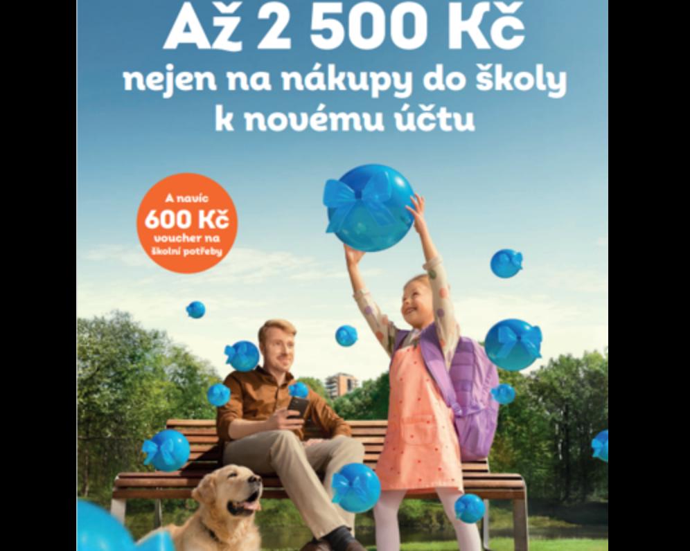 Získejte až 2500,-Kč nejen na nákup do školy